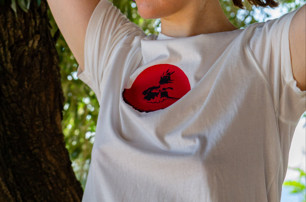 T-Shirt Dragon Ball - Goku e Simbolo del Ki