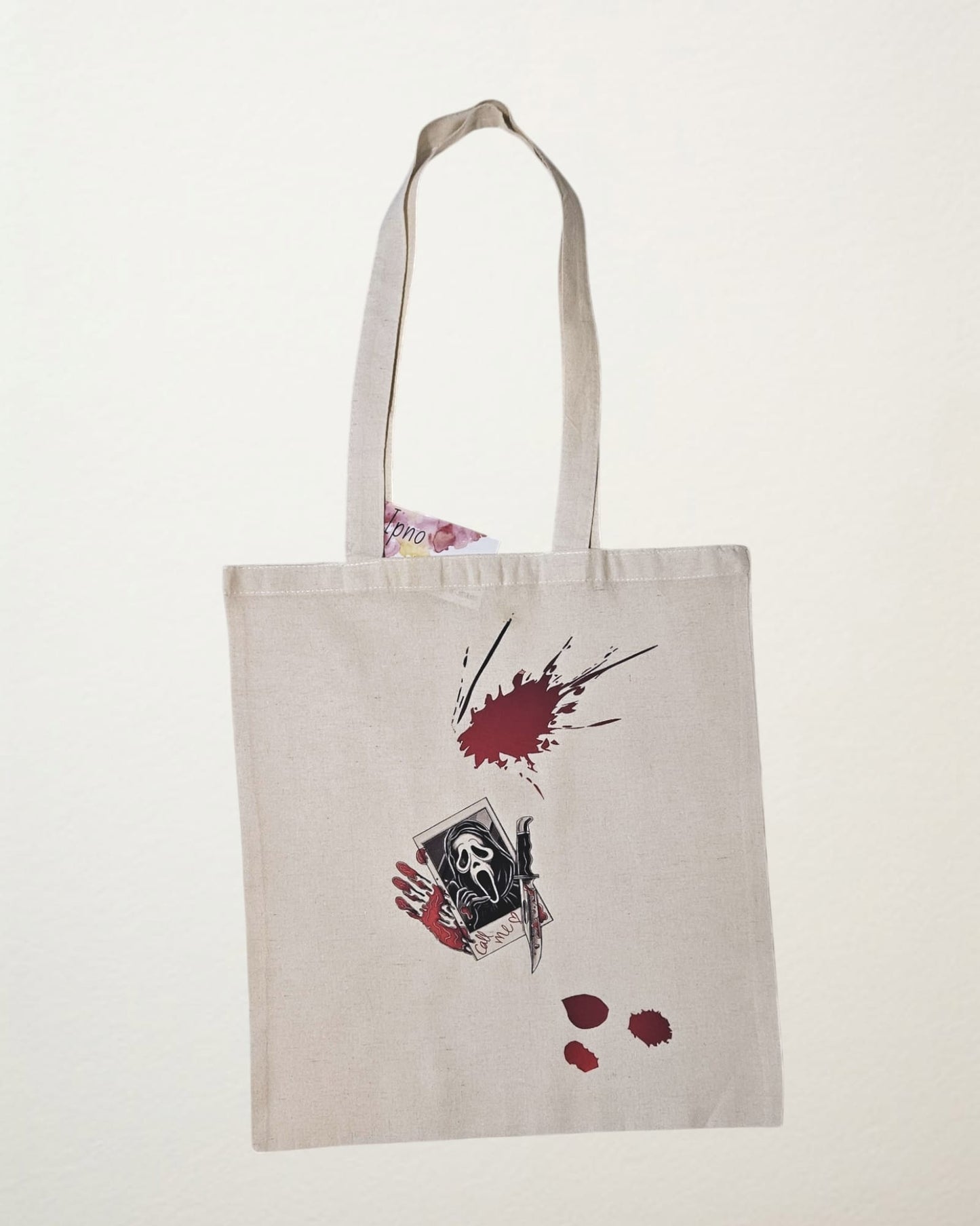 tote bag di ghostface