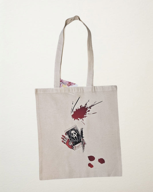 tote bag di ghostface