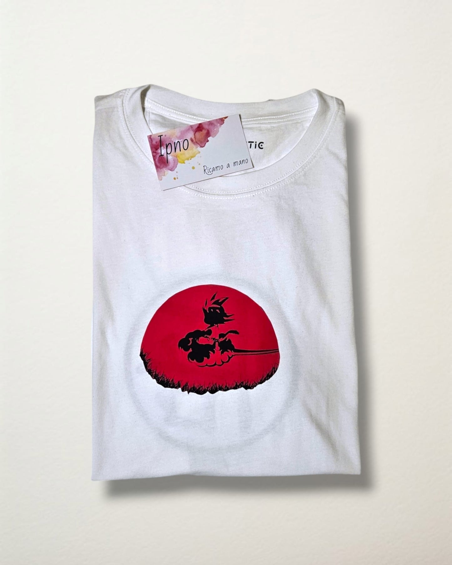 T-Shirt Dragon Ball - Goku e Simbolo del Ki