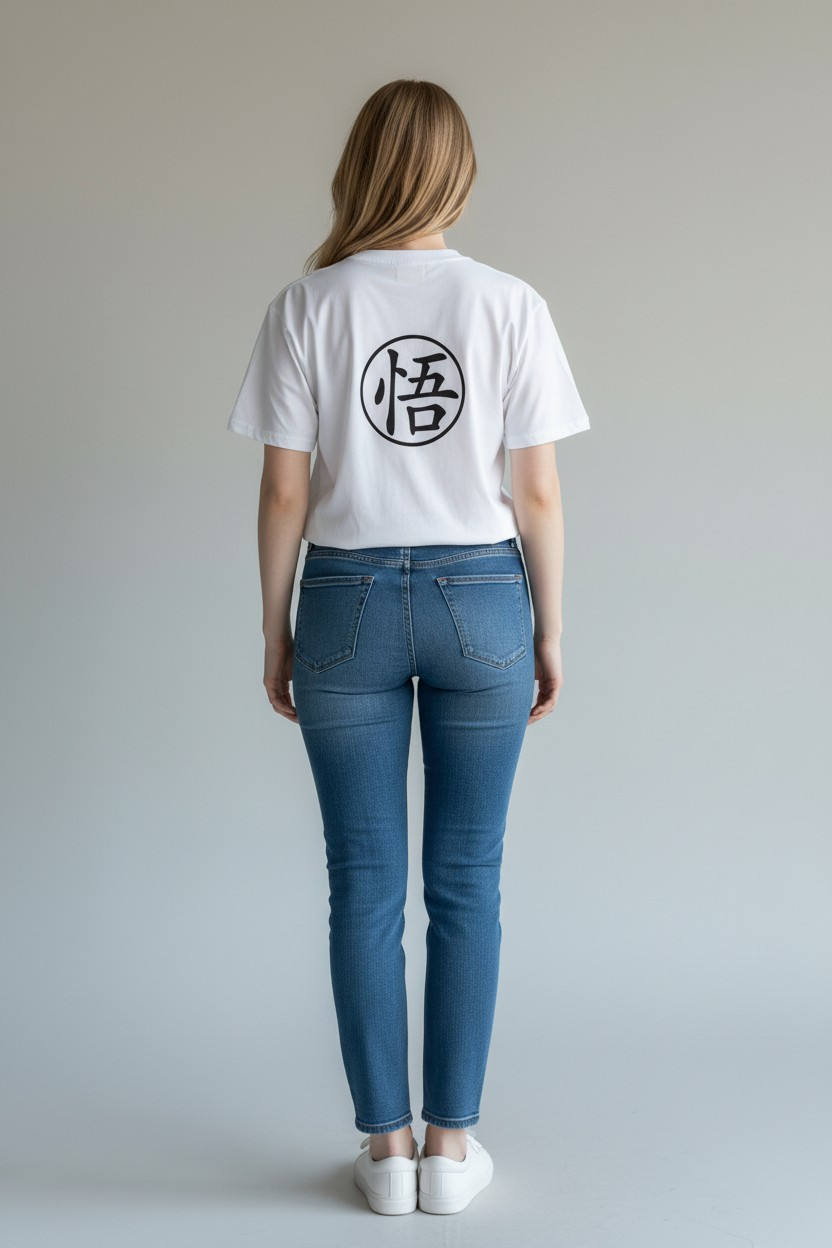 T-Shirt Dragon Ball - Goku e Simbolo del Ki