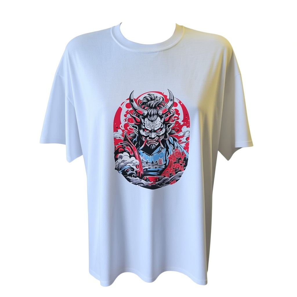 T-shirt samurai oni