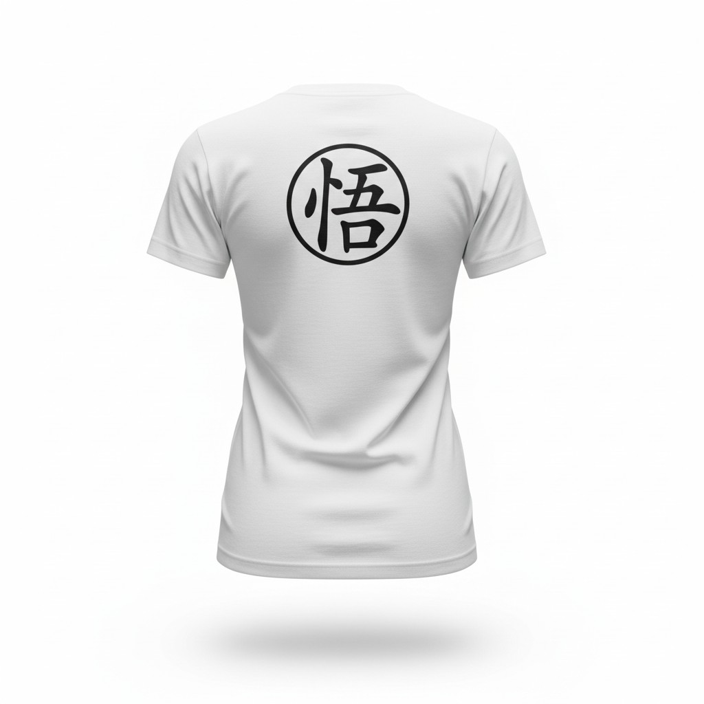 T-Shirt Dragon Ball - Goku e Simbolo del Ki