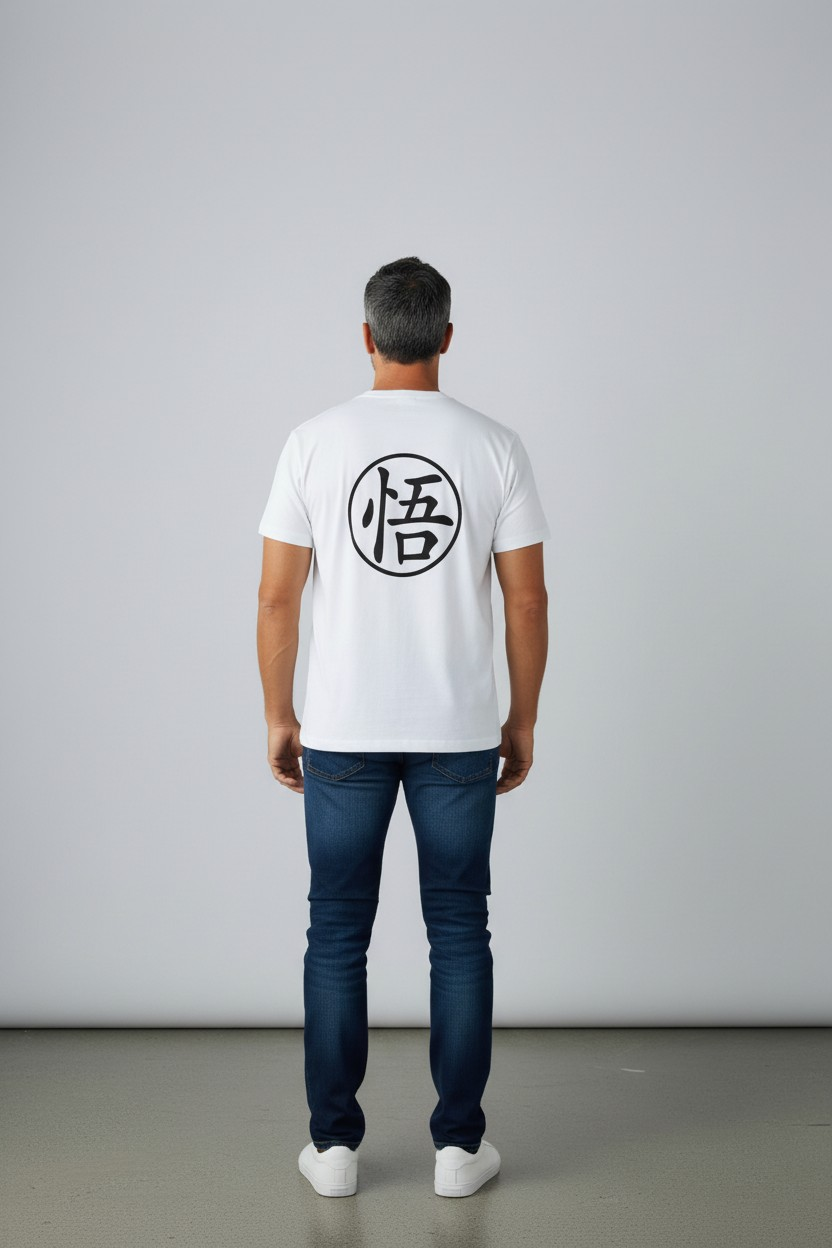 T-Shirt Dragon Ball - Goku e Simbolo del Ki