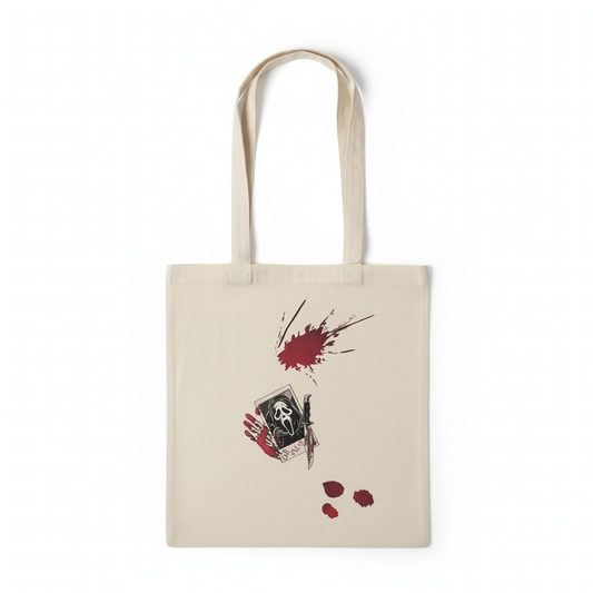 tote bag di ghostface